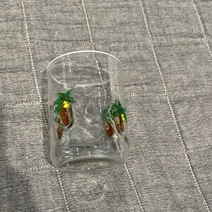 Icon Palm Tree Glass Tumbler
